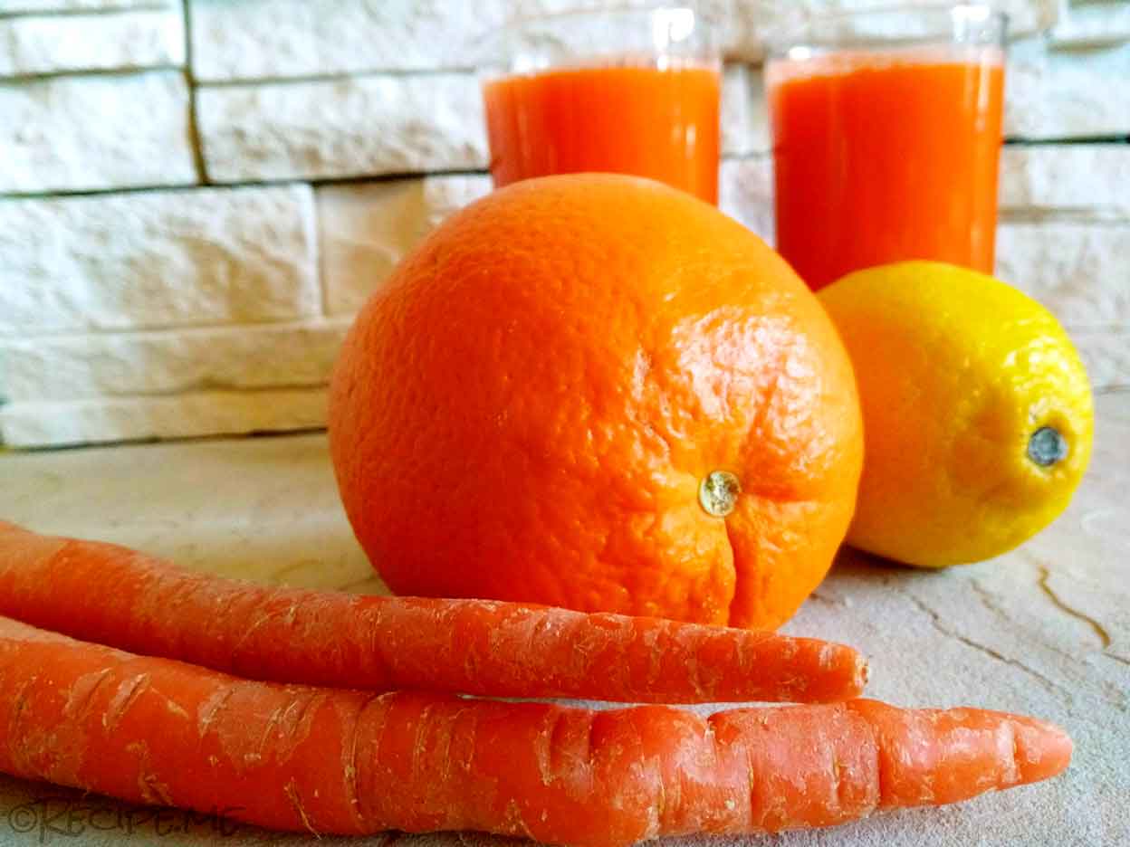 An Italian Juice called Ace: Carrot, Orange, Lemon